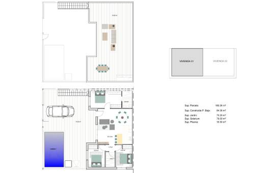 Neubau - Quad House - Torre Pacheco - pueblo
