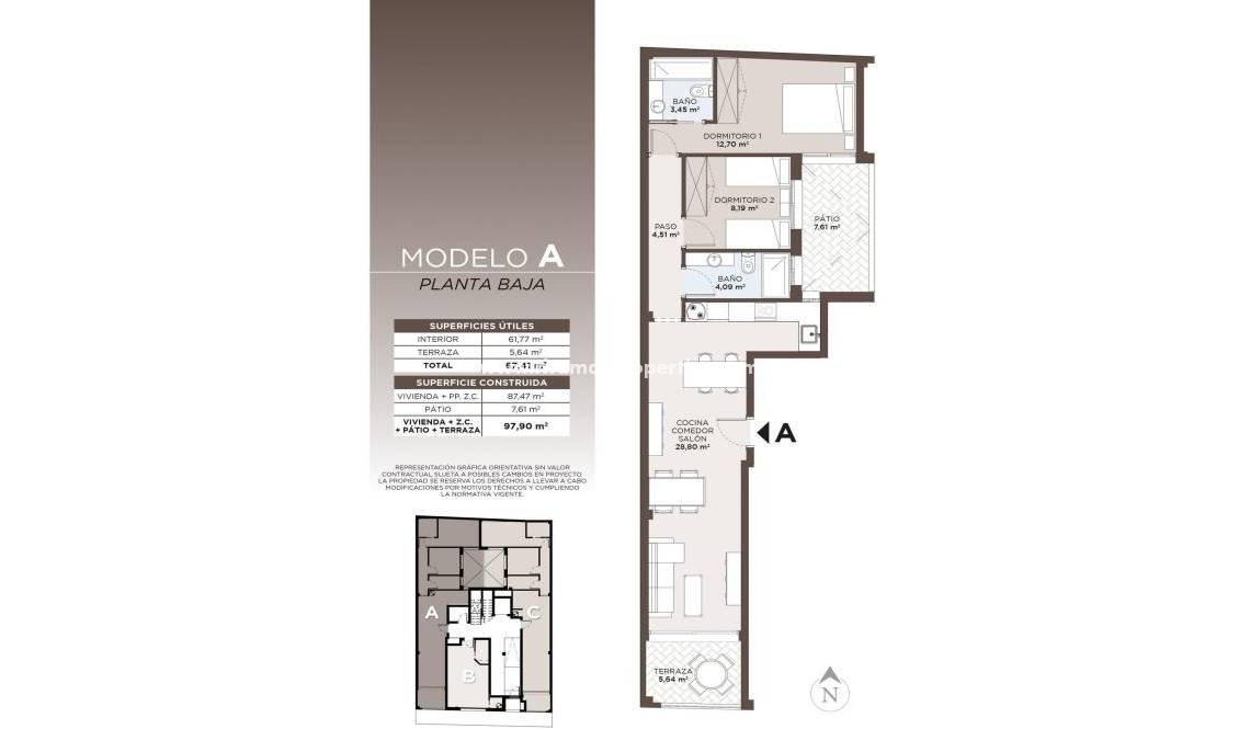 Neubau - Wohnung - Torrevieja - Playa de El Cura