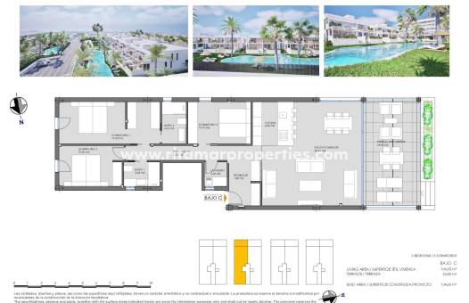 Nieuwbouw - Bungalow - Cartagena - Islas Menores-mar De Cristal