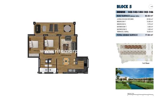 Nieuwbouw - Appartement - Los Alcázares - La Serena Golf
