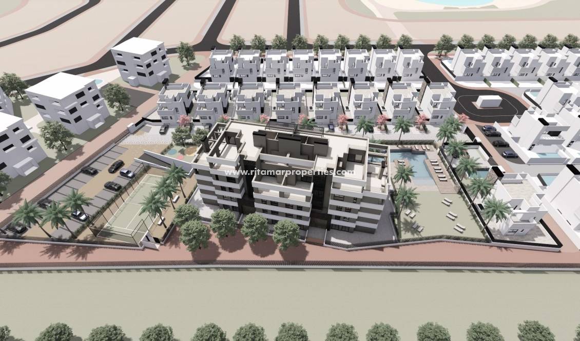 Neubau - Wohnung - Torre Pacheco - Santa Rosalía Lake and Life Resort