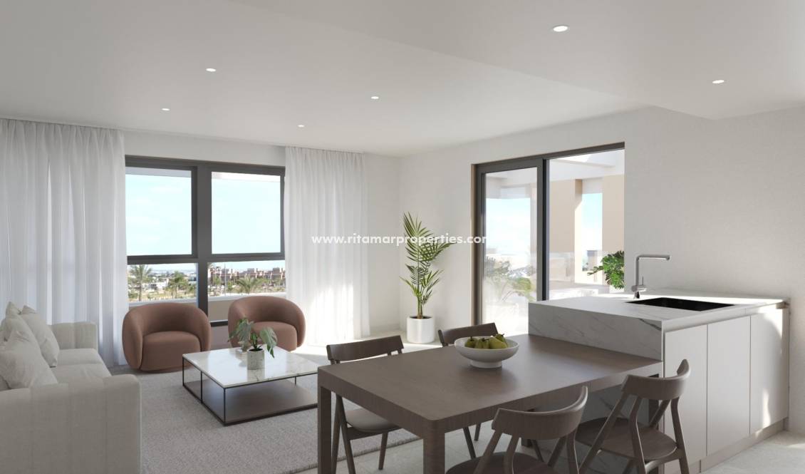 Neubau - Wohnung - Torre Pacheco - Santa Rosalía Lake and Life Resort