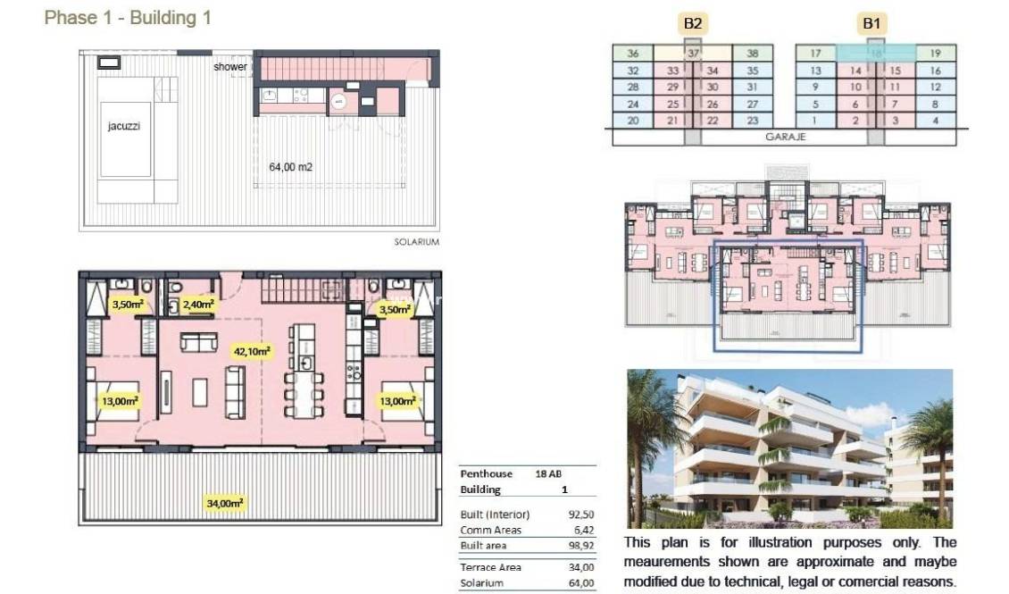 Obra Nueva - Penthouse - Torre Pacheco - Santa Rosalía Lake and Life Resort