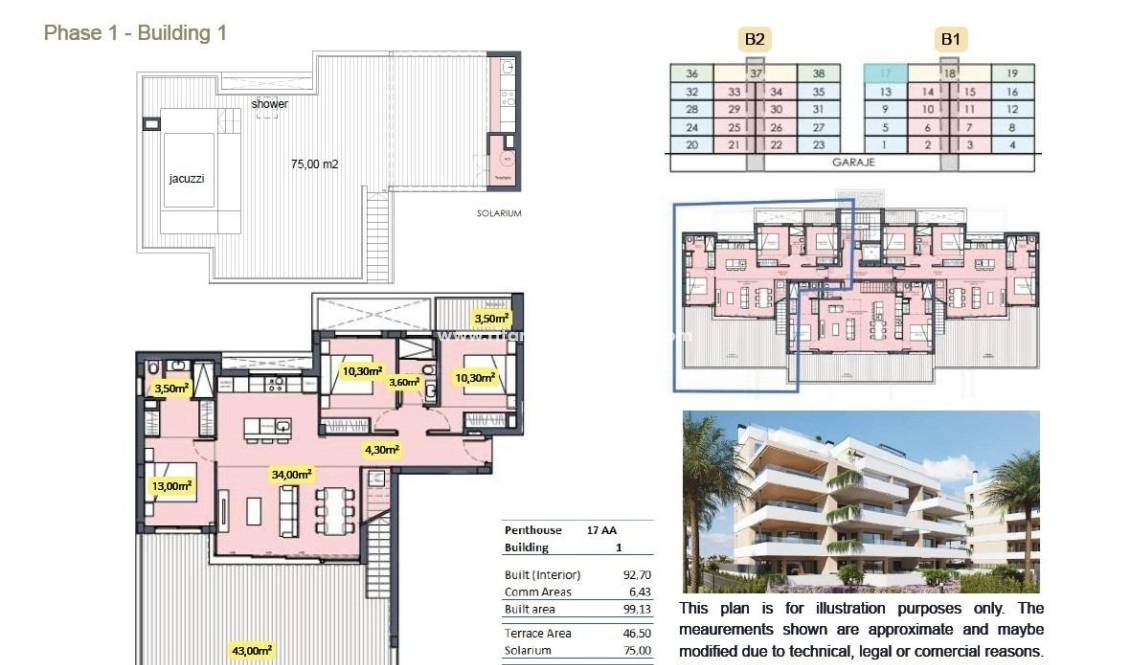 Obra Nueva - Penthouse - Torre Pacheco - Santa Rosalía Lake and Life Resort