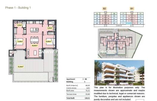 Neubau - Wohnung - Torre Pacheco - Santa Rosalía Lake and Life Resort