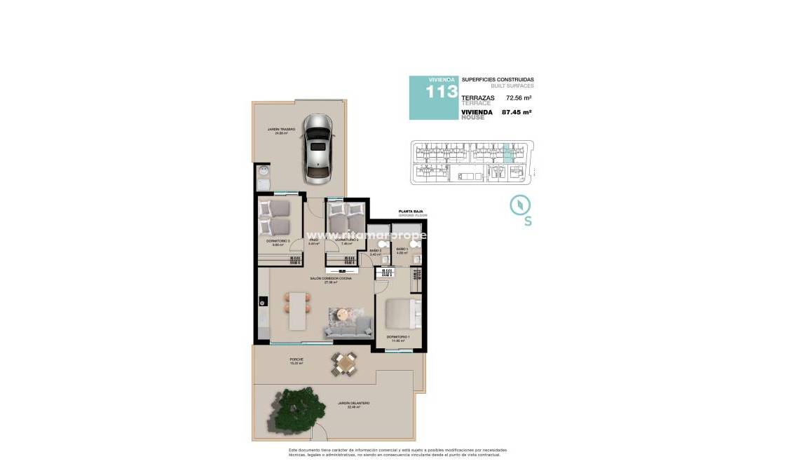 Nieuwbouw - Bungalow - Pilar de la Horadada - Torre De La Horadada