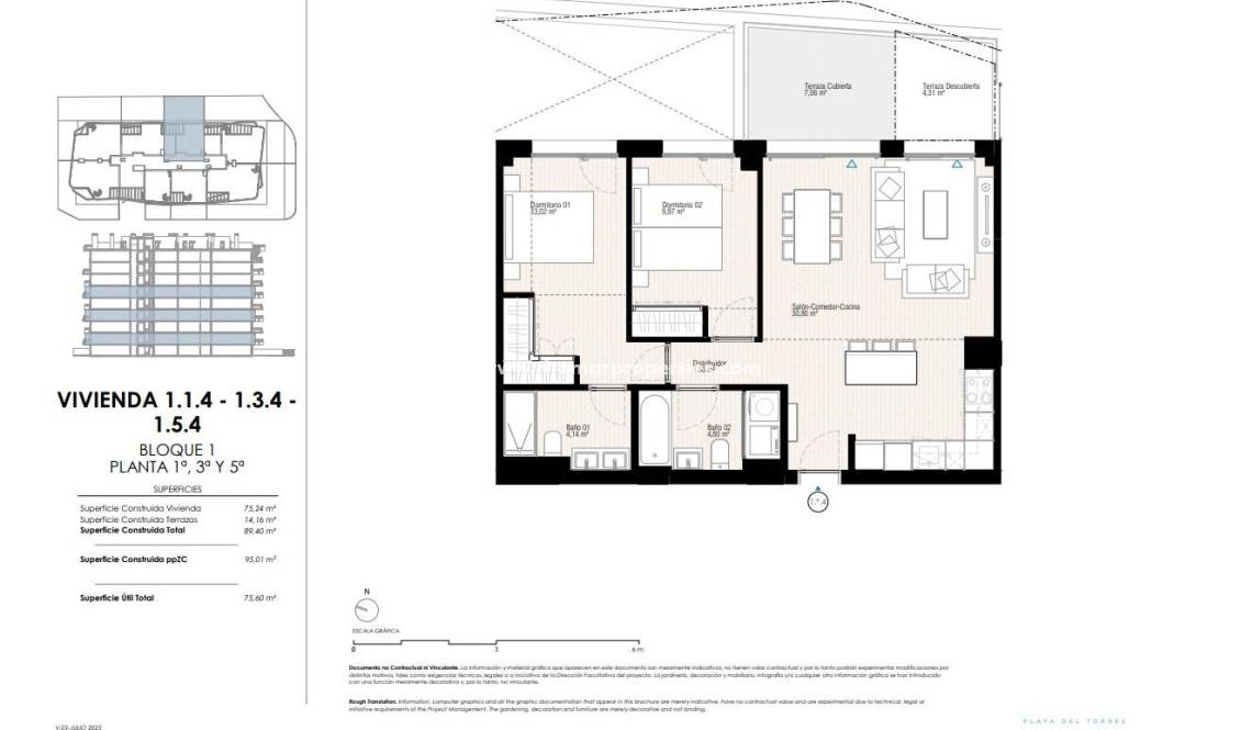  - Appartment - Villajoyosa - Playas Del Torres