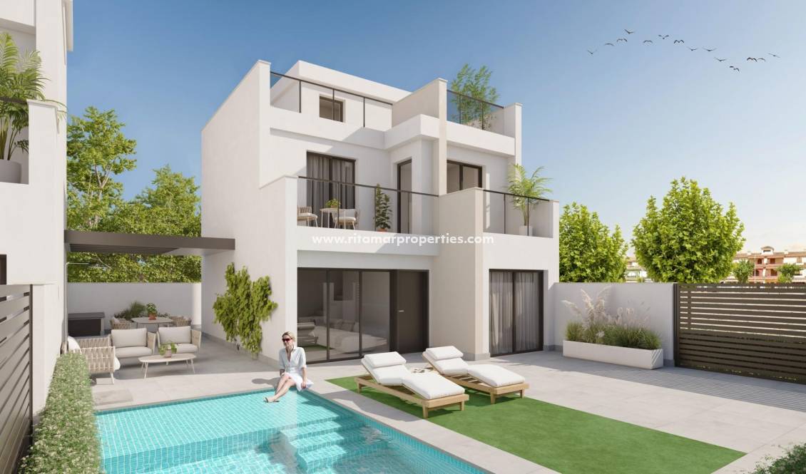 Nieuwbouw - Villa - Los Alcázares - Playa la Atascadera