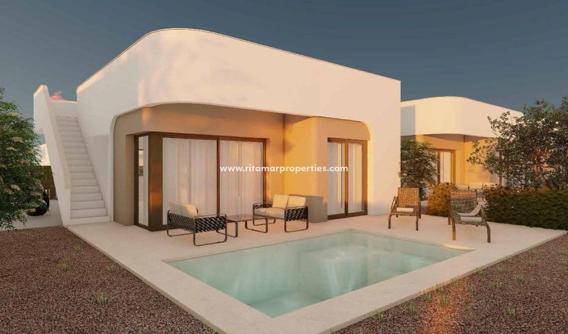 Nieuwbouw - Villa - Fuente Álamo - Hacienda Del Álamo Golf