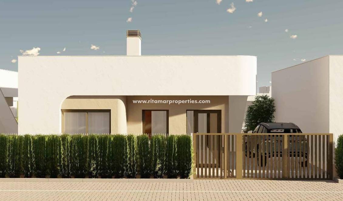 Nieuwbouw - Villa - Fuente Álamo - Hacienda Del Álamo Golf
