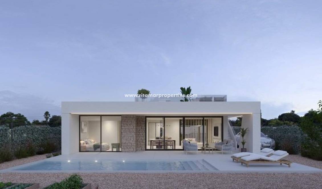 Obra Nueva - Villa - Fuente Álamo - Hacienda del Alamo