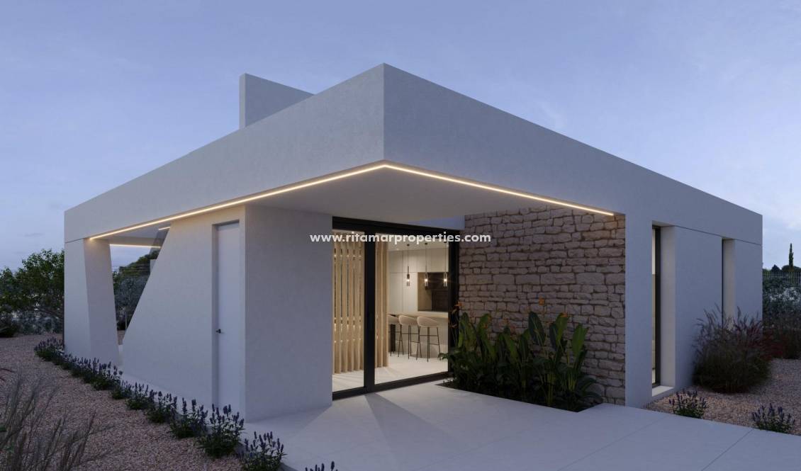 Obra Nueva - Villa - Fuente Álamo - Hacienda del Alamo
