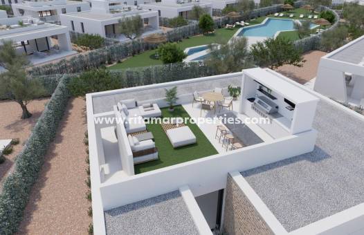 Obra Nueva - Villa - Fuente Álamo - Hacienda del Alamo