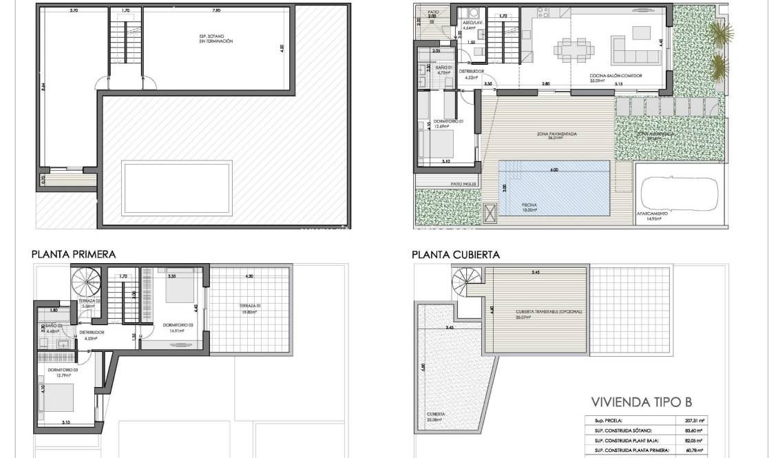Neubau - Quad House - Bigastro - Zona Residencial