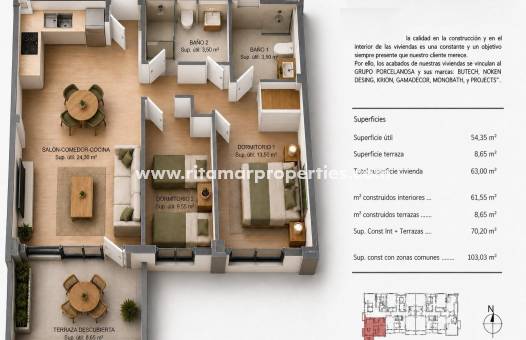  - Appartement - Villajoyosa - Cala de Finestrat
