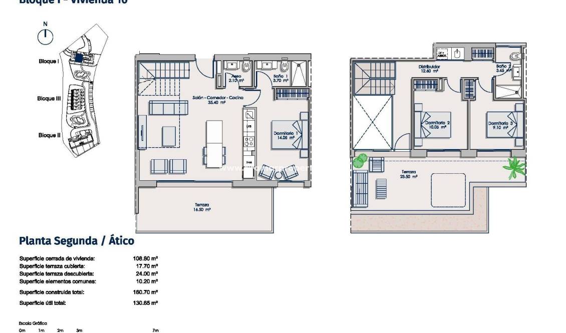  - Penthouse - Finestrat  - Sierra Cortina