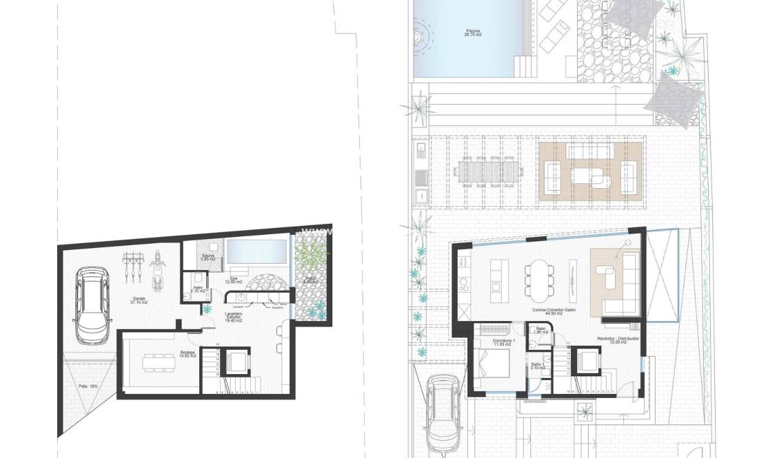 New build - Villa - Cabo de Palos - Cala Flores