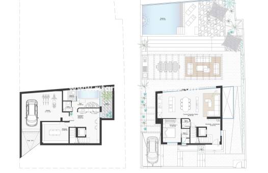 New build - Villa - Cabo de Palos - Cala Flores