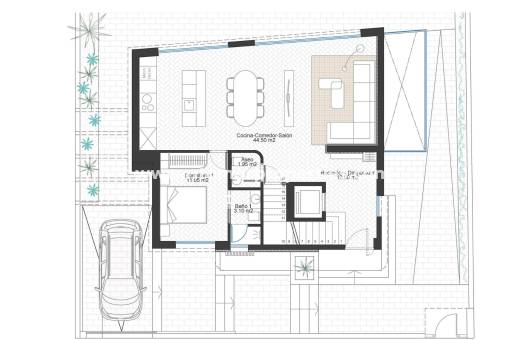 New build - Villa - Cabo de Palos - Cala Flores