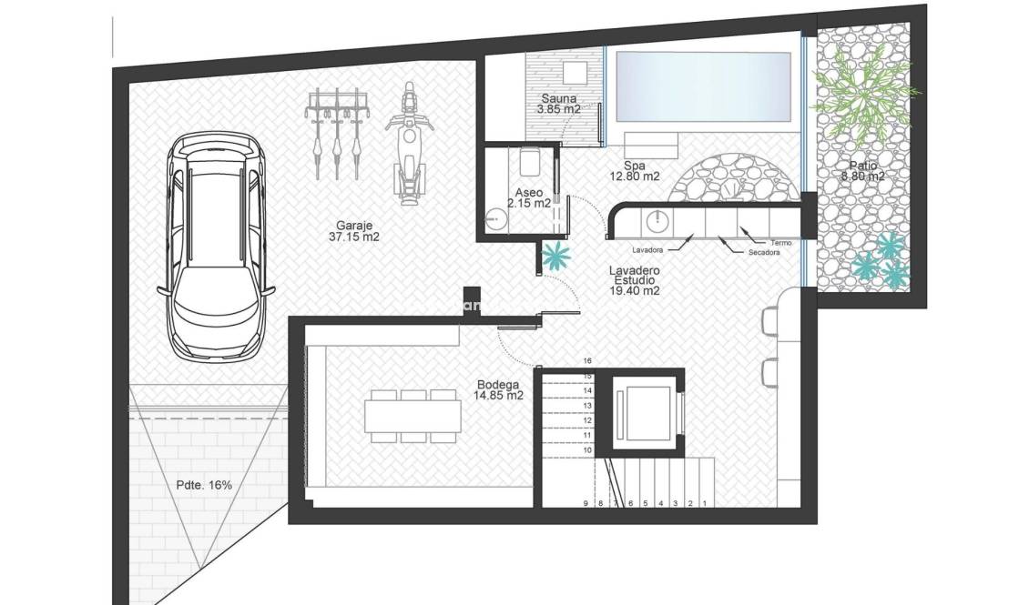 New build - Villa - Cabo de Palos - Cala Flores