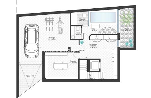 New build - Villa - Cabo de Palos - Cala Flores
