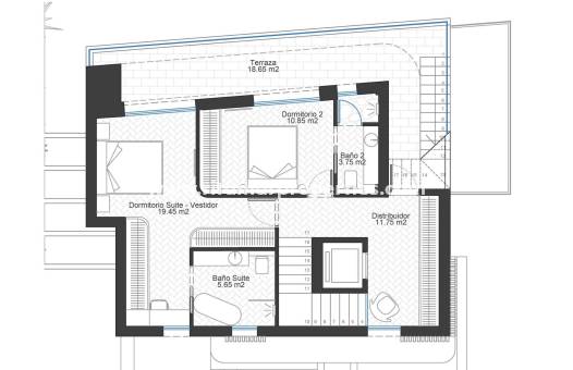 New build - Villa - Cabo de Palos - Cala Flores