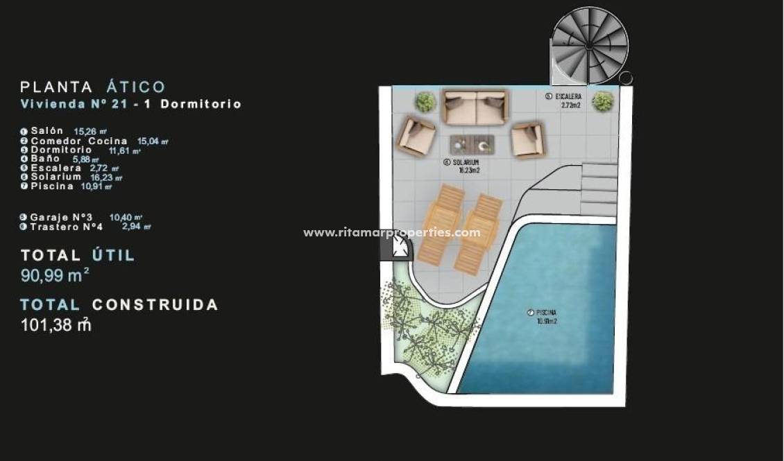  - Penthouse - Torrevieja - Centro