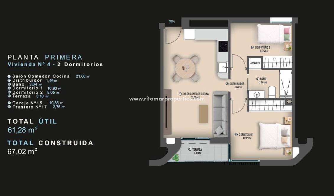 - Appartement - Torrevieja - Centro