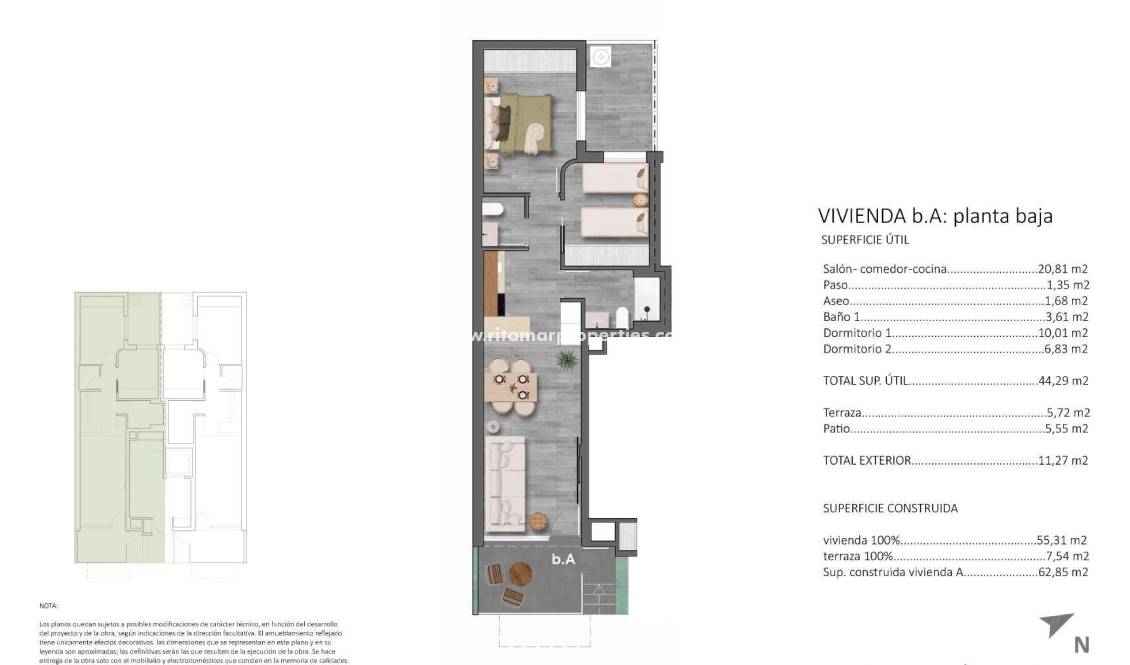  - Appartment - Pilar de la Horadada - Torre De La Horadada