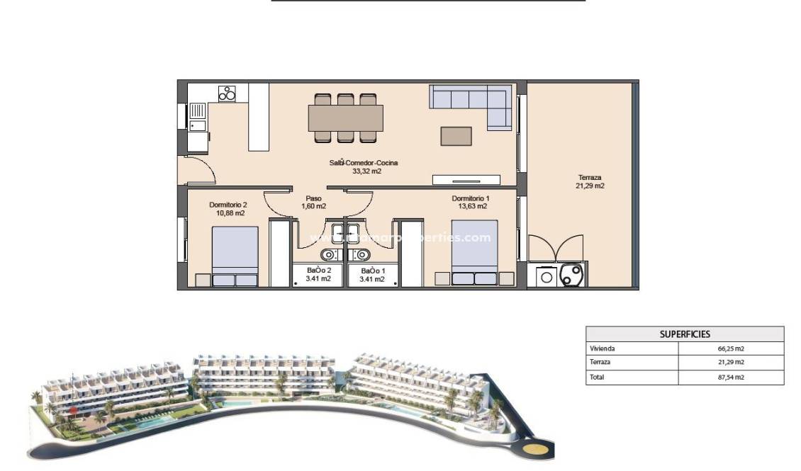  - Apartment - Finestrat  - Balcón De Finestrat