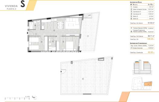 Neubau - Penthouse - Torrevieja - Centro