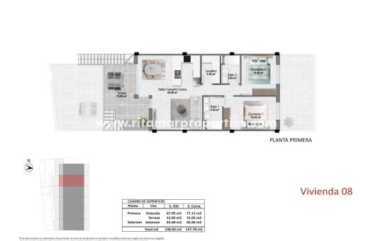 Neubau - Bungalow - Pilar de la Horadada - pueblo