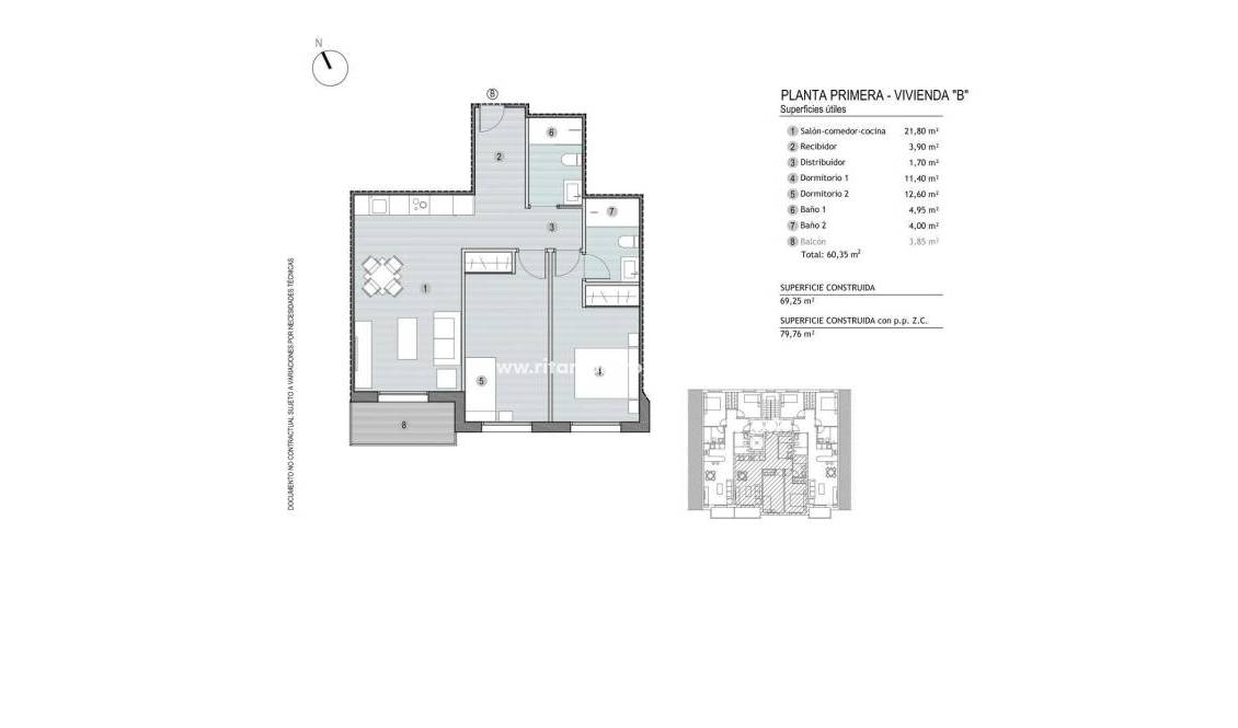 Neubau - Wohnung - Puerto de Mazarron - Puerto