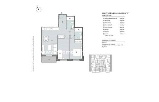 Neubau - Wohnung - Puerto de Mazarron - Puerto