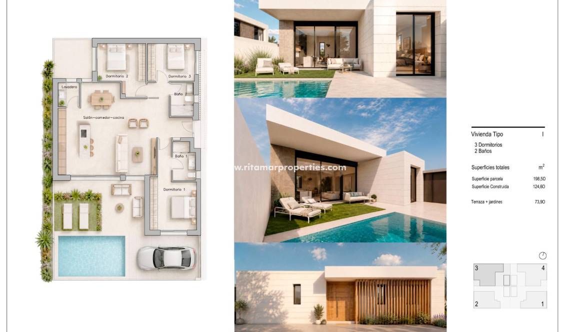 Neubau - Villa - Pilar de la Horadada - Zona Pueblo