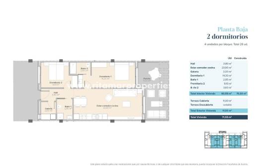  - Appartement - Vera - Vera Playa