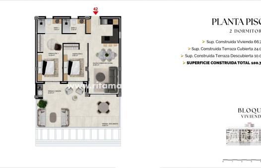  - Wohnung - Finestrat  - Balcón De Finestrat