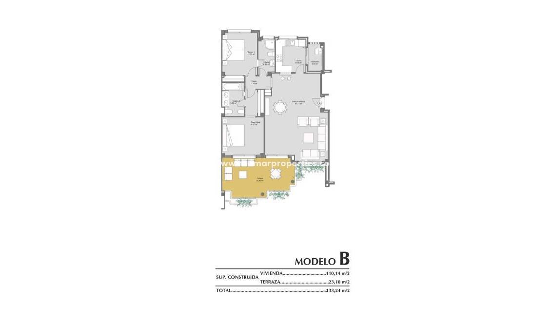 New build - Apartment - Orihuela Costa - Lomas de Campoamor