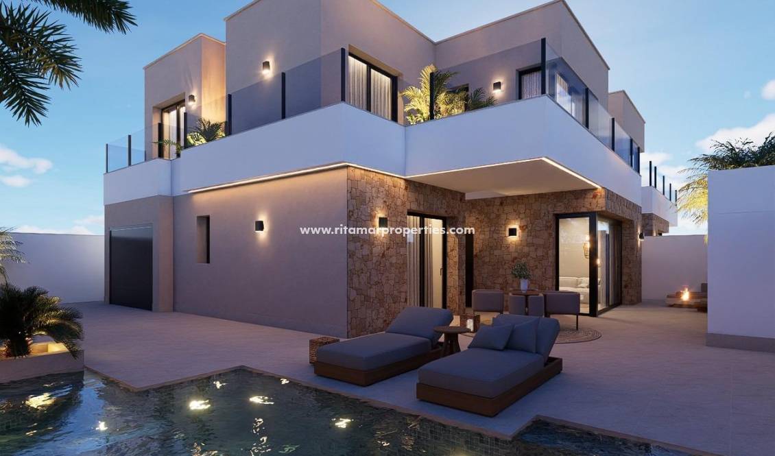 Obra Nueva - Villa - San Pedro del Pinatar - San Pedro de Pinatar