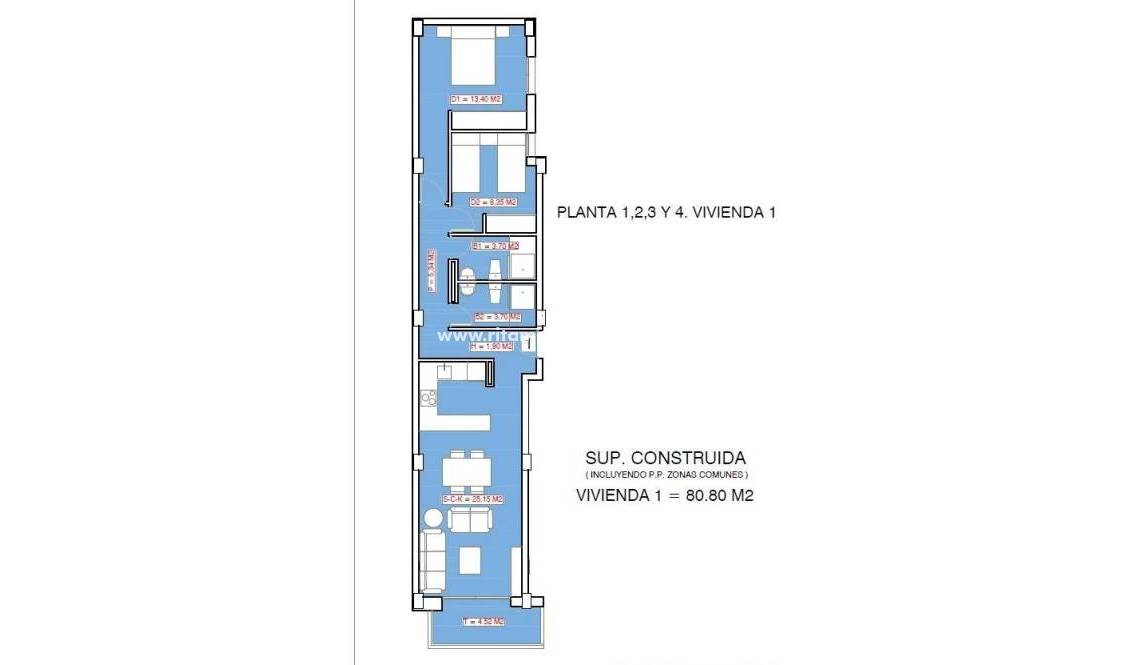 Nouvelle Construction - Appartment - Torrevieja - Acequion