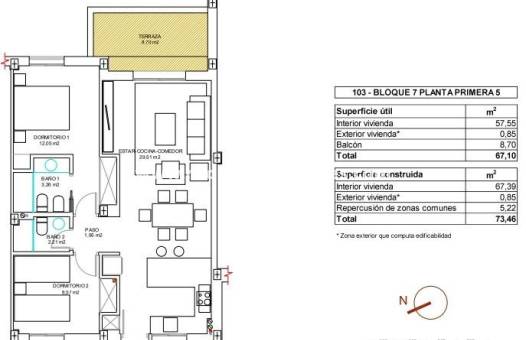 Nouvelle Construction - Appartment - Vera - El Playazo