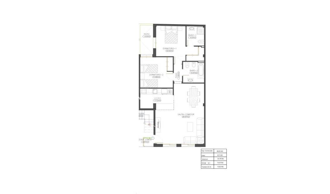  - Appartement - Cuevas del Almanzora - Herrerias