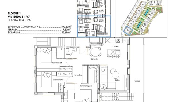 Nouvelle Construction - Penthouse - Torre Pacheco - Santa Rosalía Lake and Life Resort