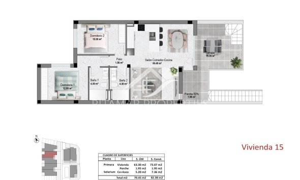 Nouvelle Construction - Bungalow - Pilar de la Horadada - pueblo