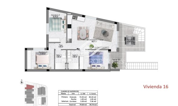 Nouvelle Construction - Bungalow - Pilar de la Horadada - pueblo