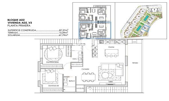 Nouvelle Construction - Bungalow - Torre Pacheco - Santa Rosalía Lake and Life Resort