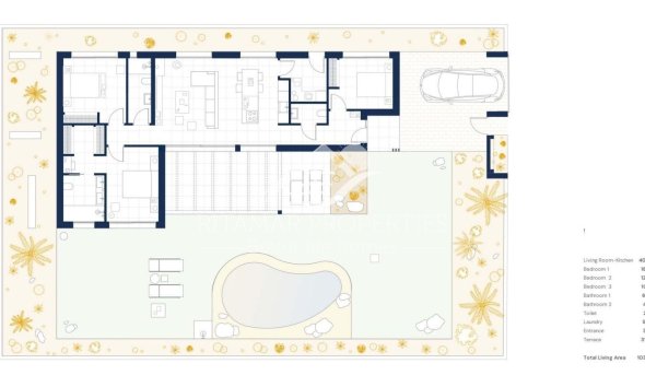 New build - Villa - Baños y Mendigo - Altaona Golf