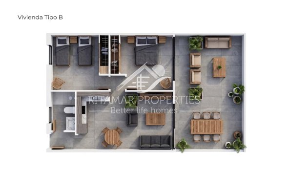 New build - Apartment - Vera - Vera Playa
