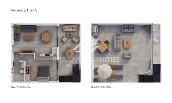 New build - Penthouse - Vera - Vera Playa