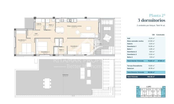 Nouvelle Construction - Penthouse - Vera - Vera Playa